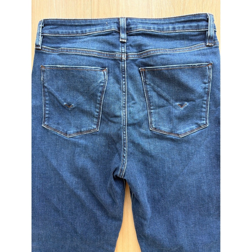 Hudson Holly High Rise Flare Jeans Dark Wash Indigo‎ Denim Size 31 Womens - Picture 4 of 8